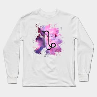 Capricorn Abstract Long Sleeve T-Shirt